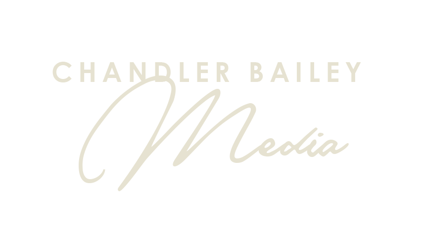 Chandler Bailey Media & Ministry logo — a cream CBM wordmark for Preacher Clips
